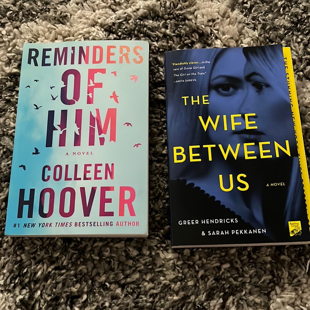 Two bestseller paperback books